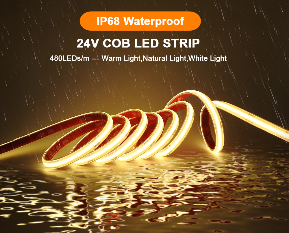 Brighten Up Your Festival Decorations with IP68 COB LED Strip Lights